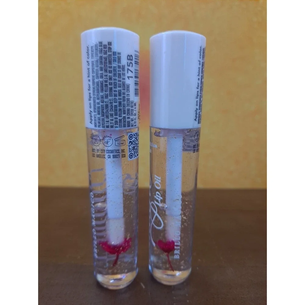 Italia Deluxe 24K Magic Lip Oil Clear Hydrating Gloss Magical Change‎ Of Color